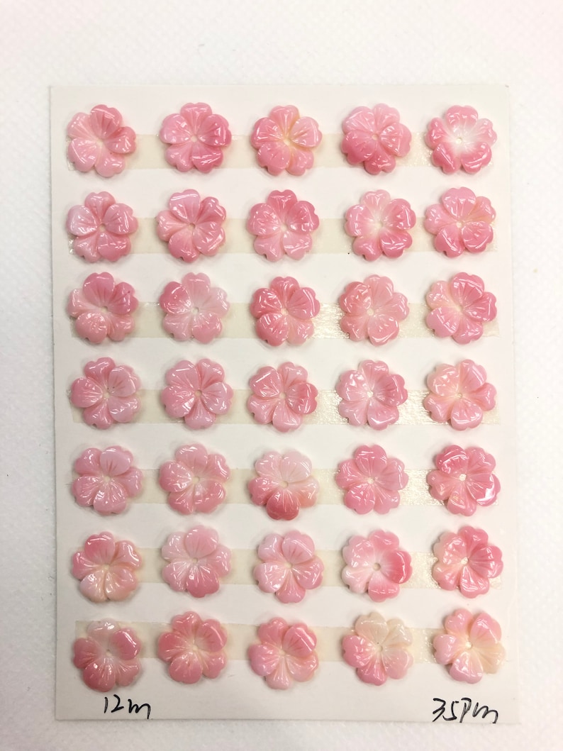 Pink Queen Conch Shell 8mm 12mm 20mm Layer Flowers Jewelry Beauty Jewelry Making Beading Dolphinchat Ai