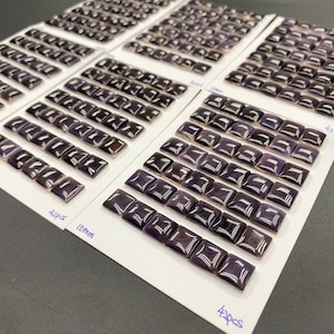 Wampum Quahog Shell Square Cab 10mm/12mm (High Quality)