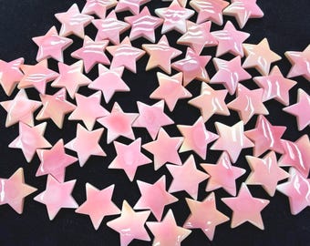 Natural Queen Conch Shell Loose Piece Star Shape 28mm