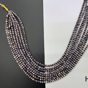 5 mm hoogwaardige ronde wampum-kralen 16&quot;