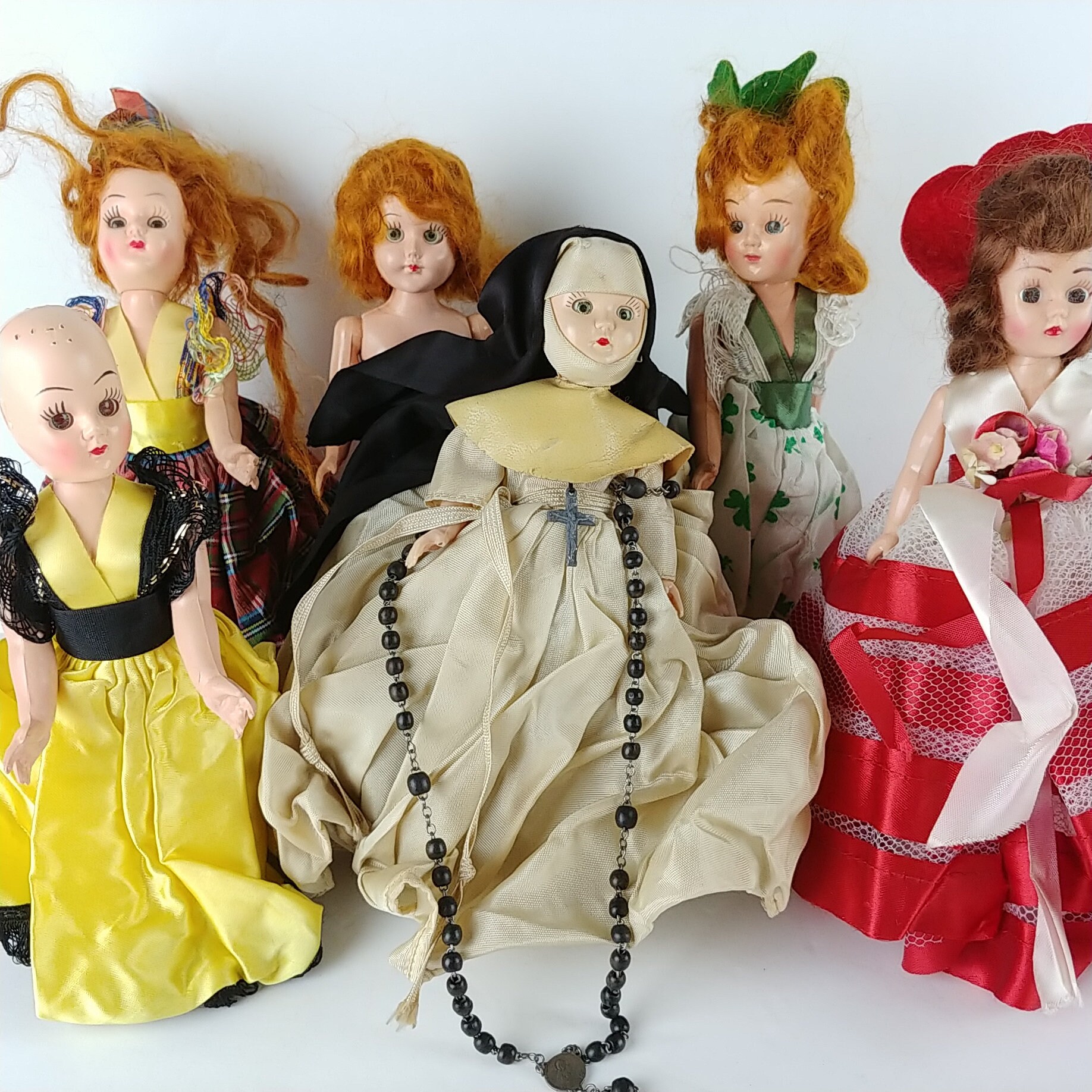 creepy doll collection