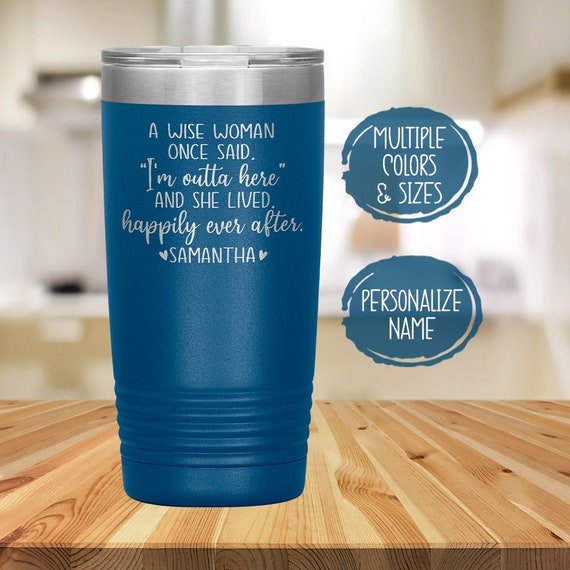 Personalized Going Away Gift for Coworker, Friend or Boss, Funny Tumbler  for Women, New Job Congratulations Gift for Her, Friend Moving Away -   Canada