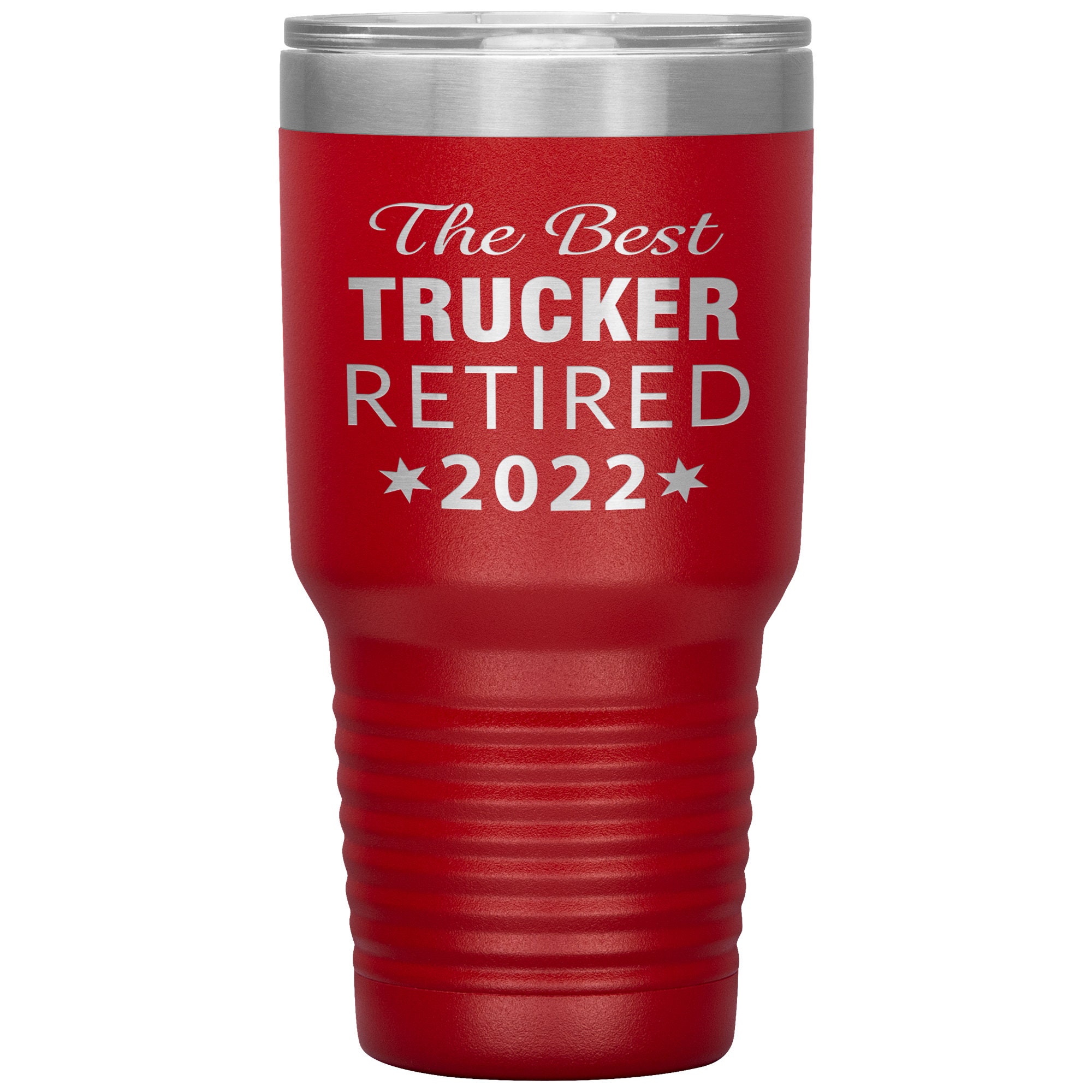 Truck Driver Retirement Gifts for Men-travel Mug-trucker