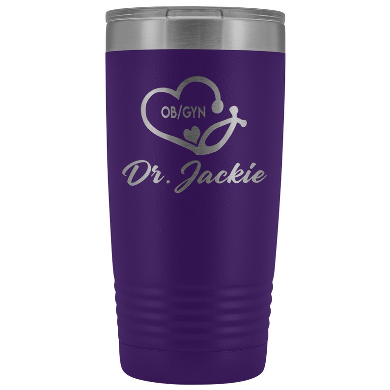 Personalized OBGYN Gift OB/GYN Custom Tumbler Cute Doctor Etsy
