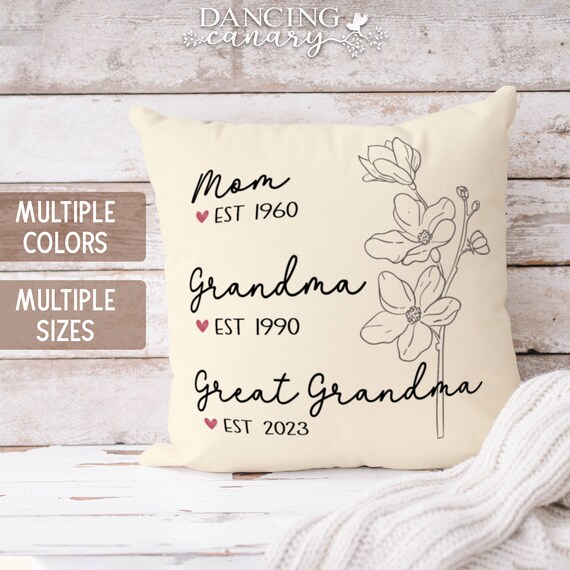 Grandma pillow gift hot sale