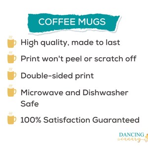 Niece Gift from Aunt Personalized Long Distance Mug Aunt Birthday Mother's Day Present from Niece State to State Coffee Cup Niece Xmas Gift image 8