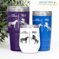 Godmother Gifts - God Mother Wine Glass Tumbler- Funny Unicorn Tumbler - Gift for Birthday, Christmas