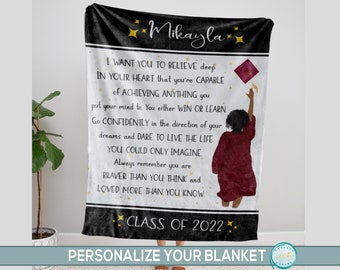 Daughter graduation blanket cheap