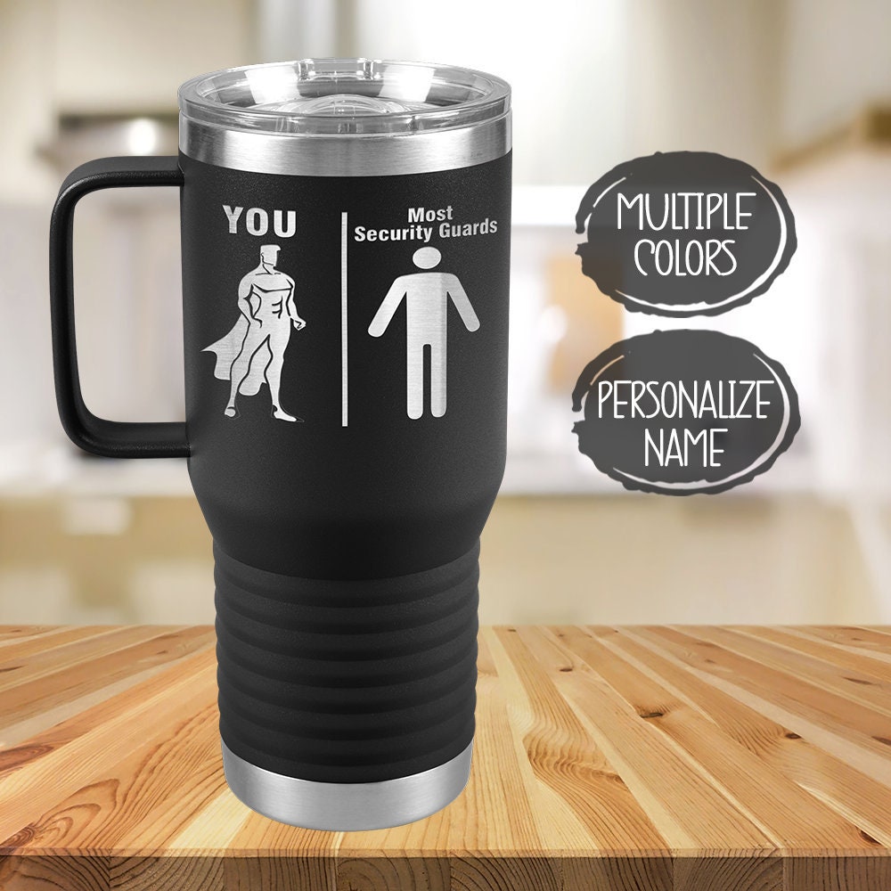 Best Law Enforcement Officer Tumbler Police Guard Security 