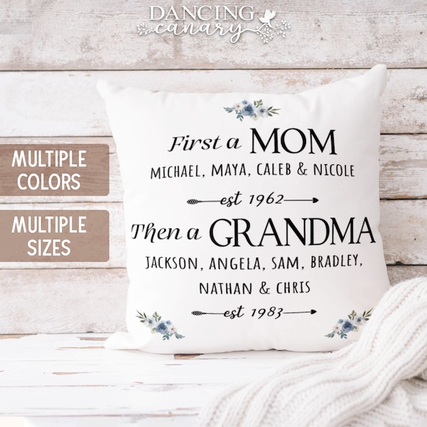 Grandma Pillow Etsy