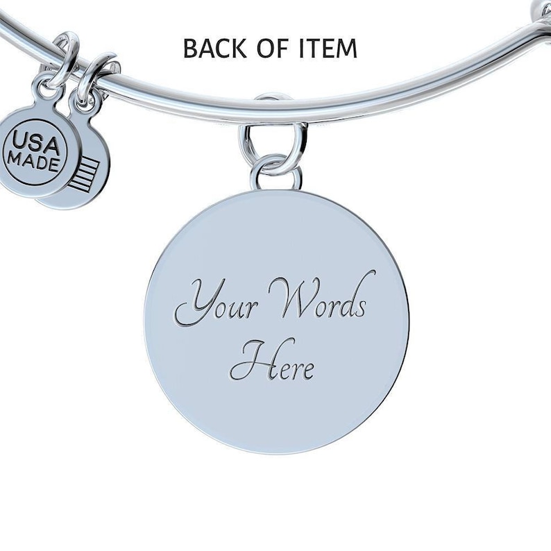 Father Loss Gift Dad Memorial Bracelet Sympathy Gift Mourning Jewelry Custom Engraving Available In Memory of Father