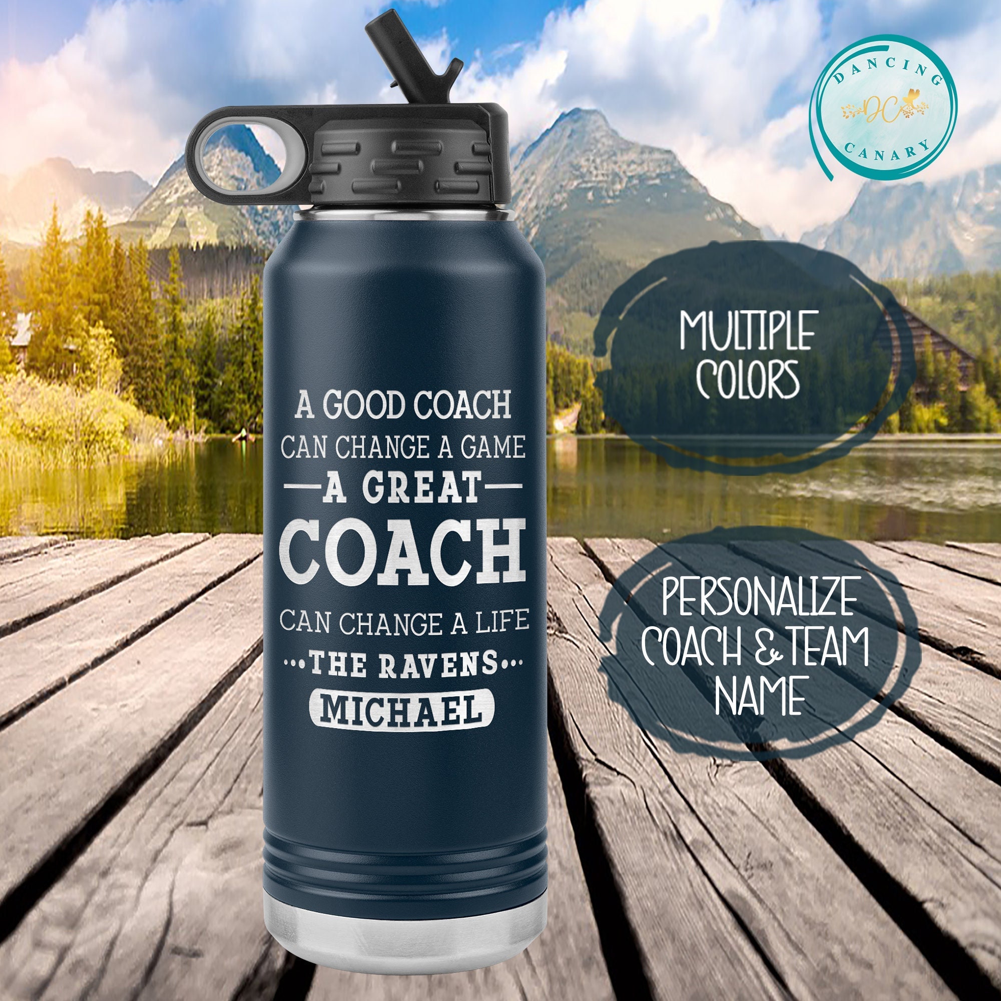 Personalized Coach Gifts A Great Coach Can Change a Life - Etsy