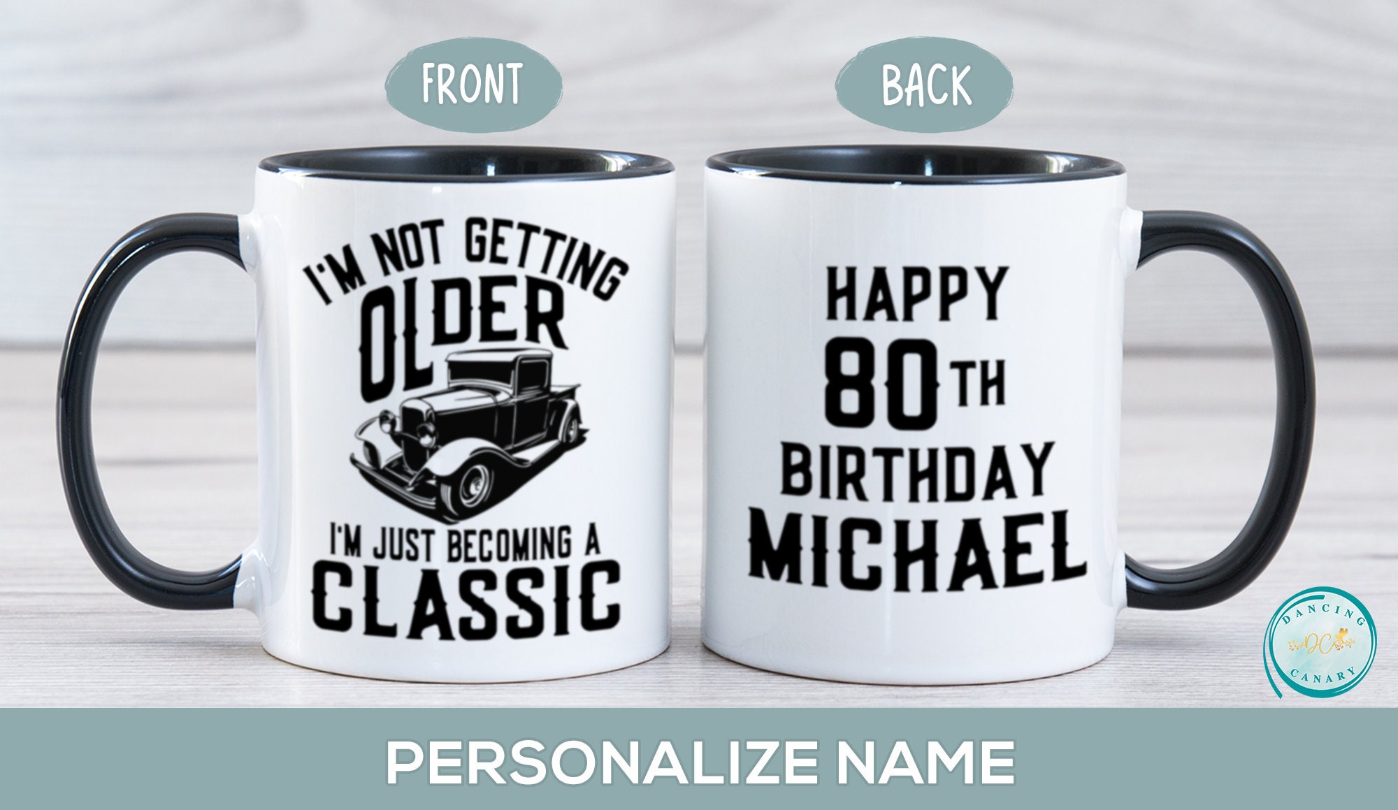 Ransalex Funny 80th Birthday Gifts - I Am 79 Plus Middle Finger Coffee Mug  - Gag Novelty Cup - Eight…See more Ransalex Funny 80th Birthday Gifts - I