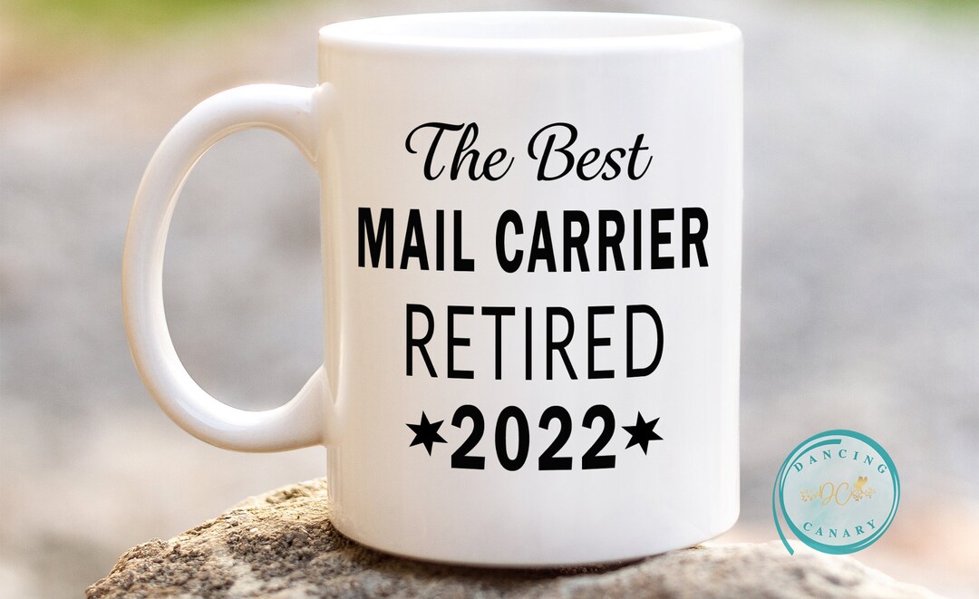 Retirement Gift for Mail Carrier, Mail Carrier Retiree Mug, Great