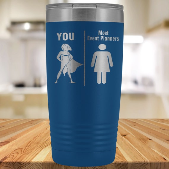Event Planner Personalized Tumbler for Women Funny Event Planner Travel Mug  Event Planner Gifts 20oz or 30oz Option to Customize Name 