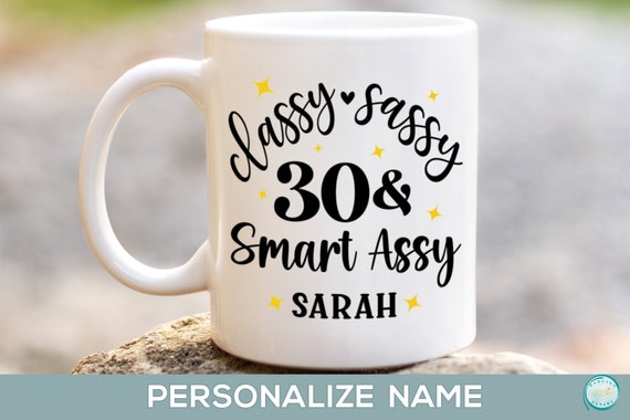 30th Birthday Gifts for Women - Funny Turning 30 Year Old Birthday Gift  Ideas for Wife, Mom, Daughter, Sister, Aunt, Best Friends, BFF, Coworkers 