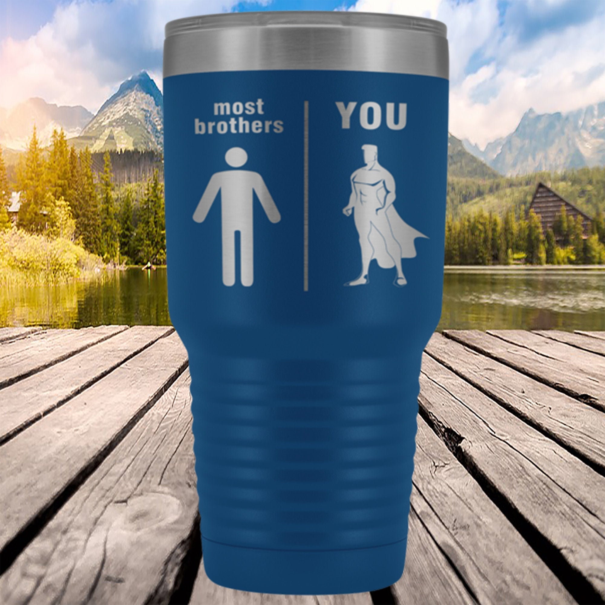 Reel Cool Brother 30oz.Tumblers Brothers Travel Coffee Mug – That's A Cool  Tee