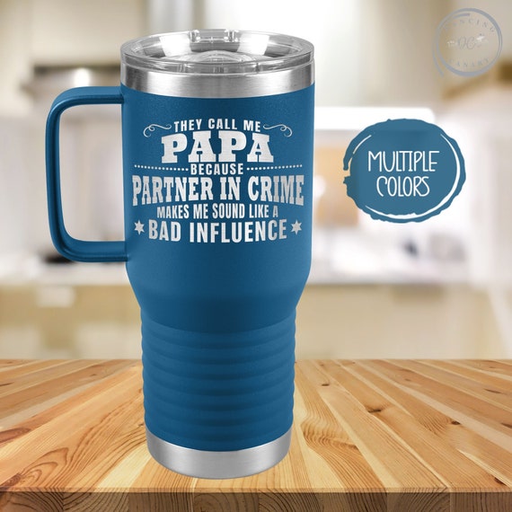 Papa travel store mug
