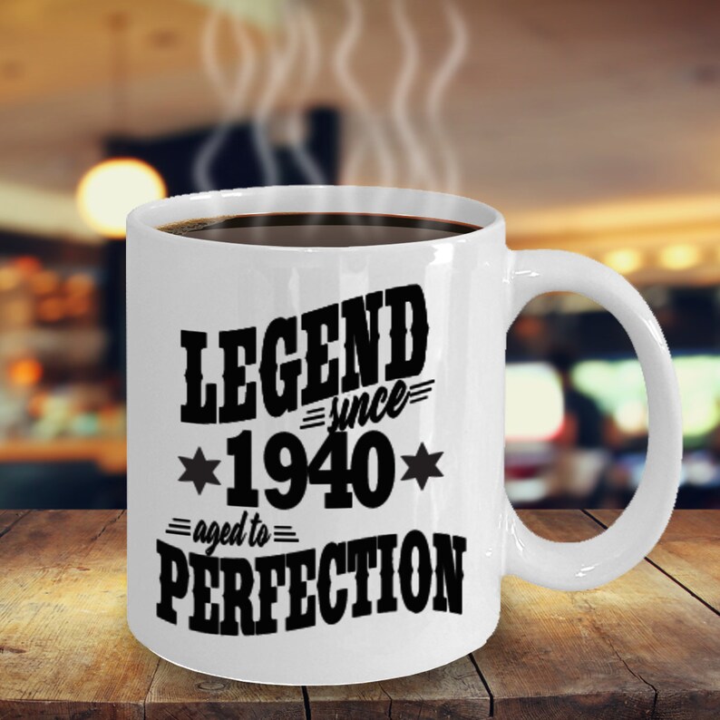 80. Geburtstagsgeschenk für MännerLegende seit 1940