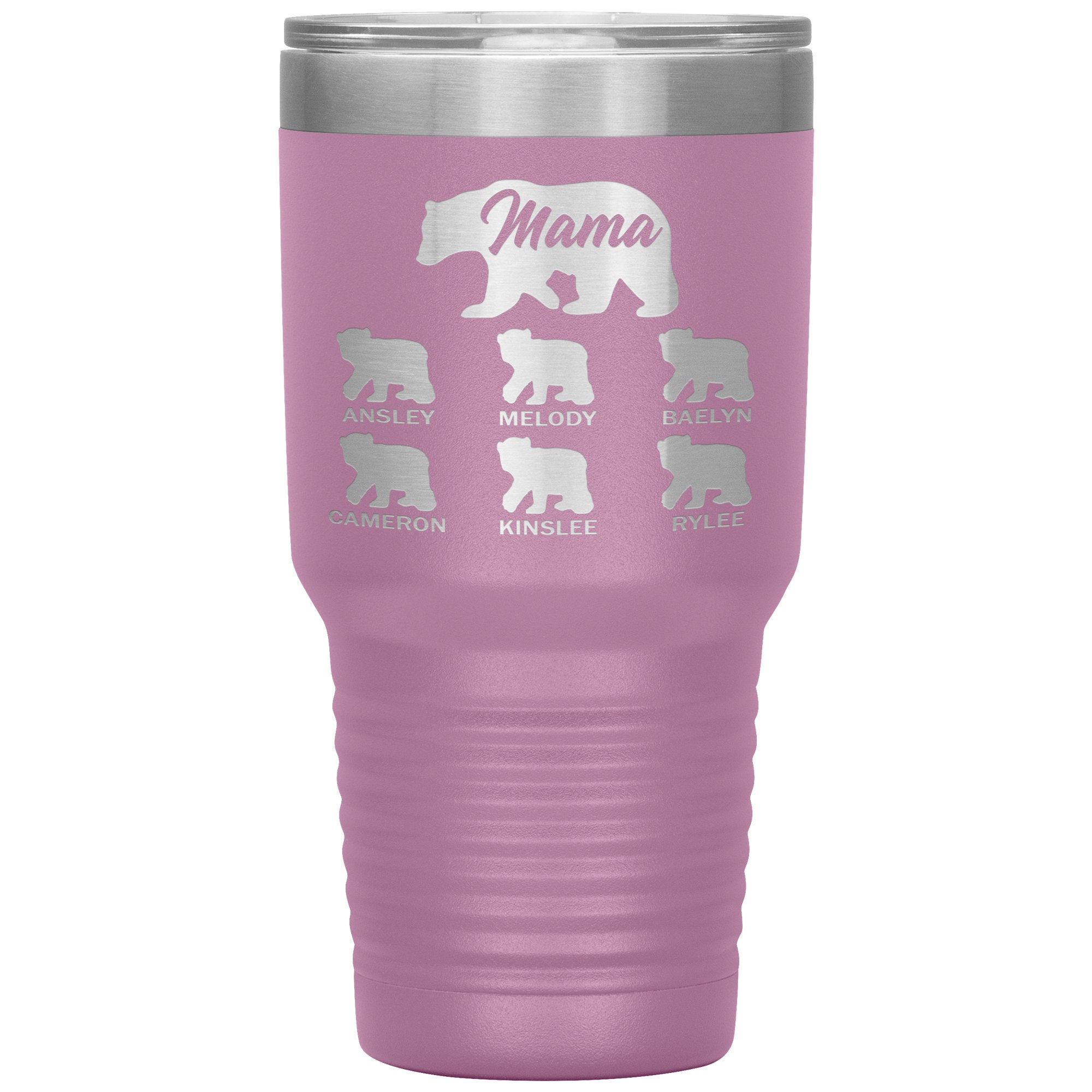  Mama Bear, Don't Mess with a Mom 20oz Etched Powder