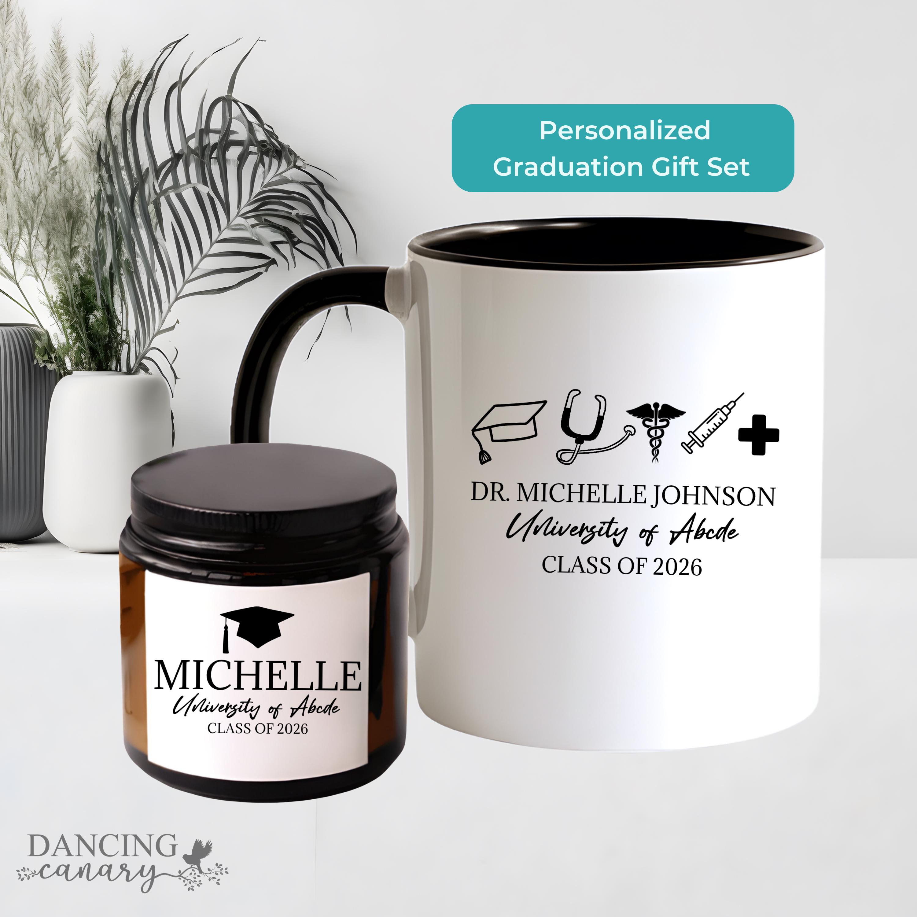 Medical School Graduation Gift Set Med School University Grad Mug and ...