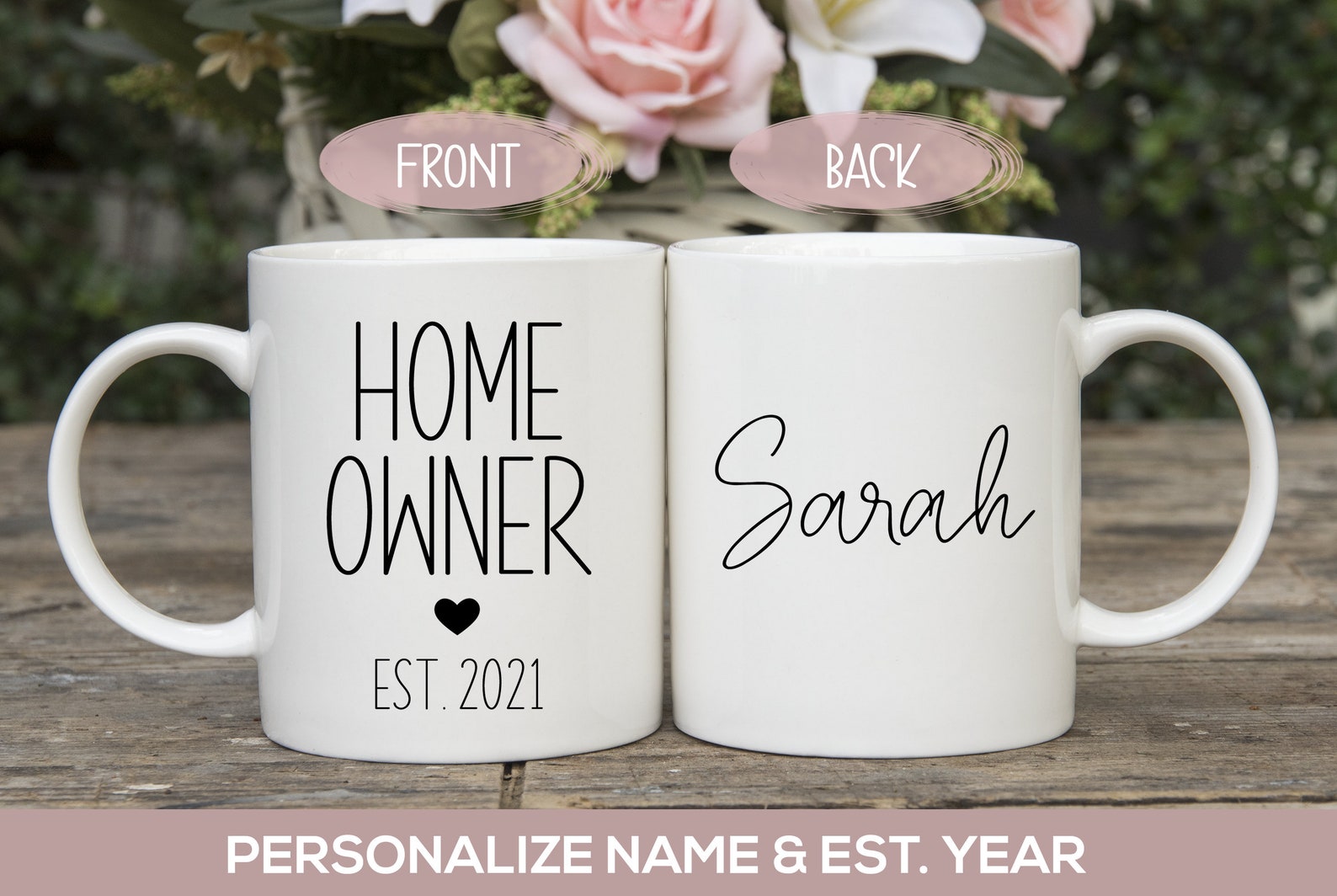 First Time Homeowner Mug Personalized Housewarming Gift for Etsy