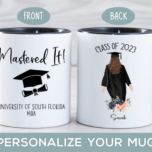 College Graduation Gift for Her Masters Degree Graduation Gift Etsy