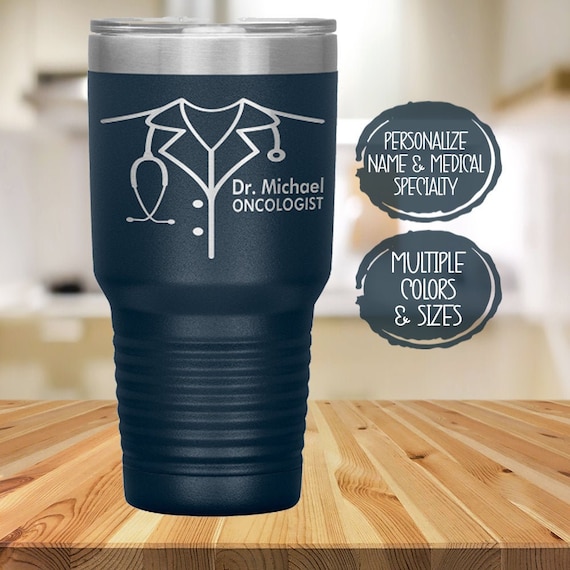 Regalo personalizado de agradecimiento médico para hombres o mujeres, médico,  oncólogo, obstetra/ginecólogo, vaso personalizado para pediatra, regalo de  agradecimiento MD -  México