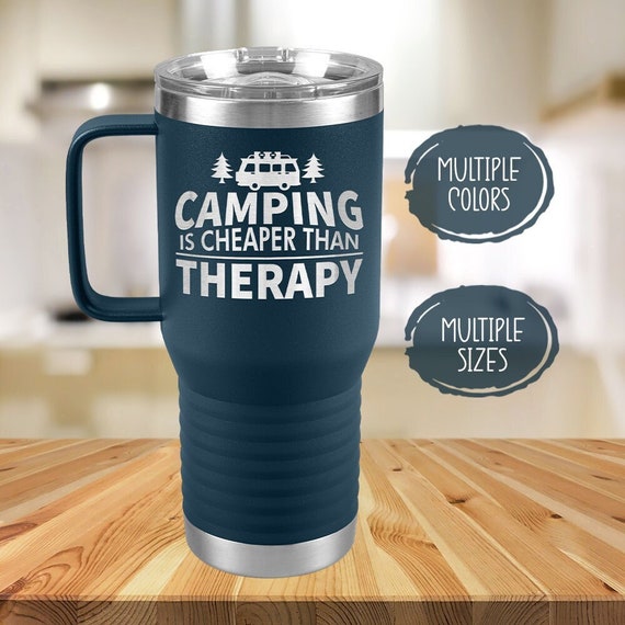 Camper Coffee Mug Tumblers Lid Replacement for Women - Double