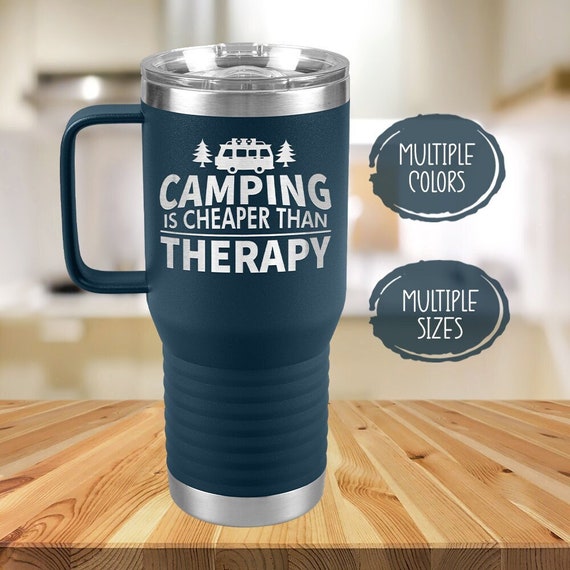 Best Mom Ever Navy Camp-style Stainless Steel Travel Tumbler