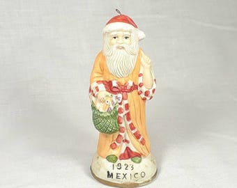 Santa of the World Figurine - 1923 Mexico - Ceramic