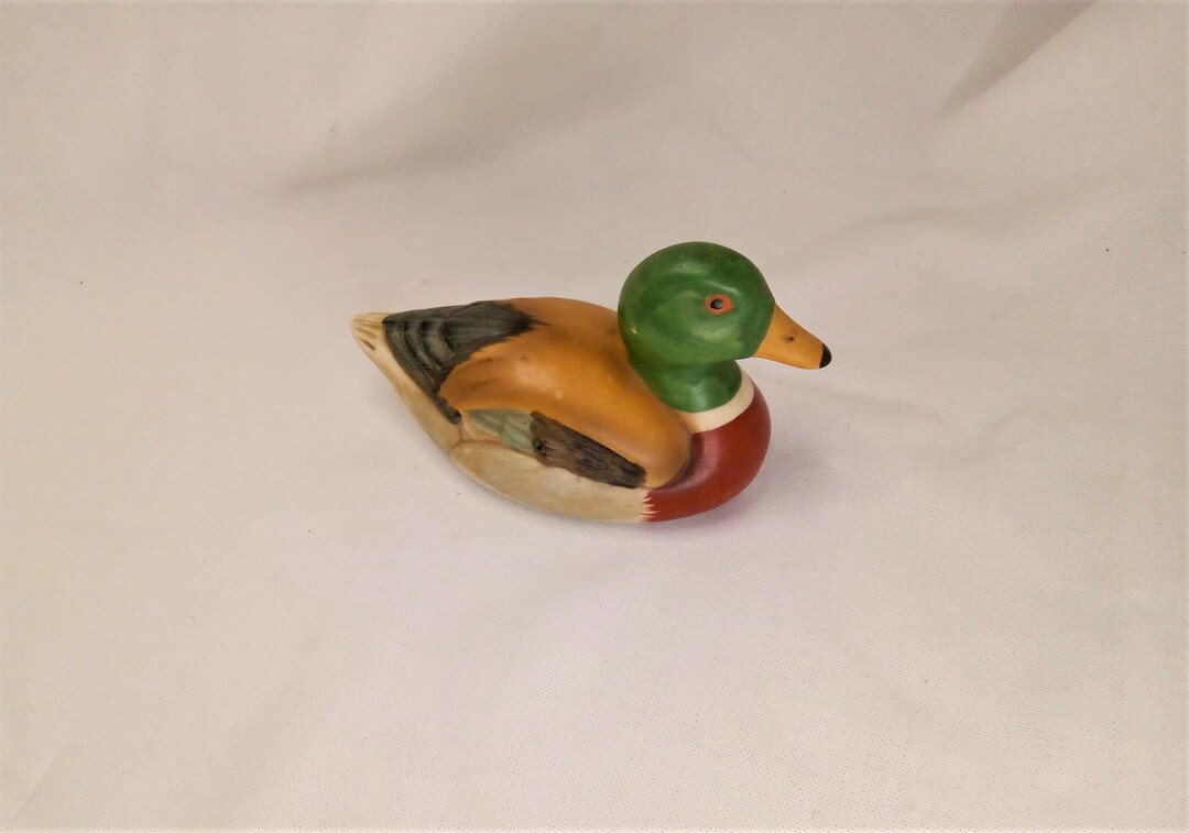 Vintage Ceramic Mallard Duck Waterfowl 5 Etsy