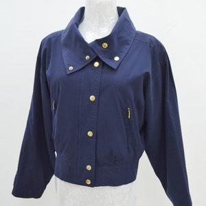 Elle Jacket Vintage 90s ELLE Sport Logos Jacket Size 9AR
