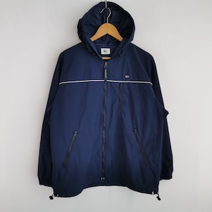 Lacoste Jacket Vintage Size 4 Lacoste Made In Japan Hoodie Windbreaker Jacket Size L