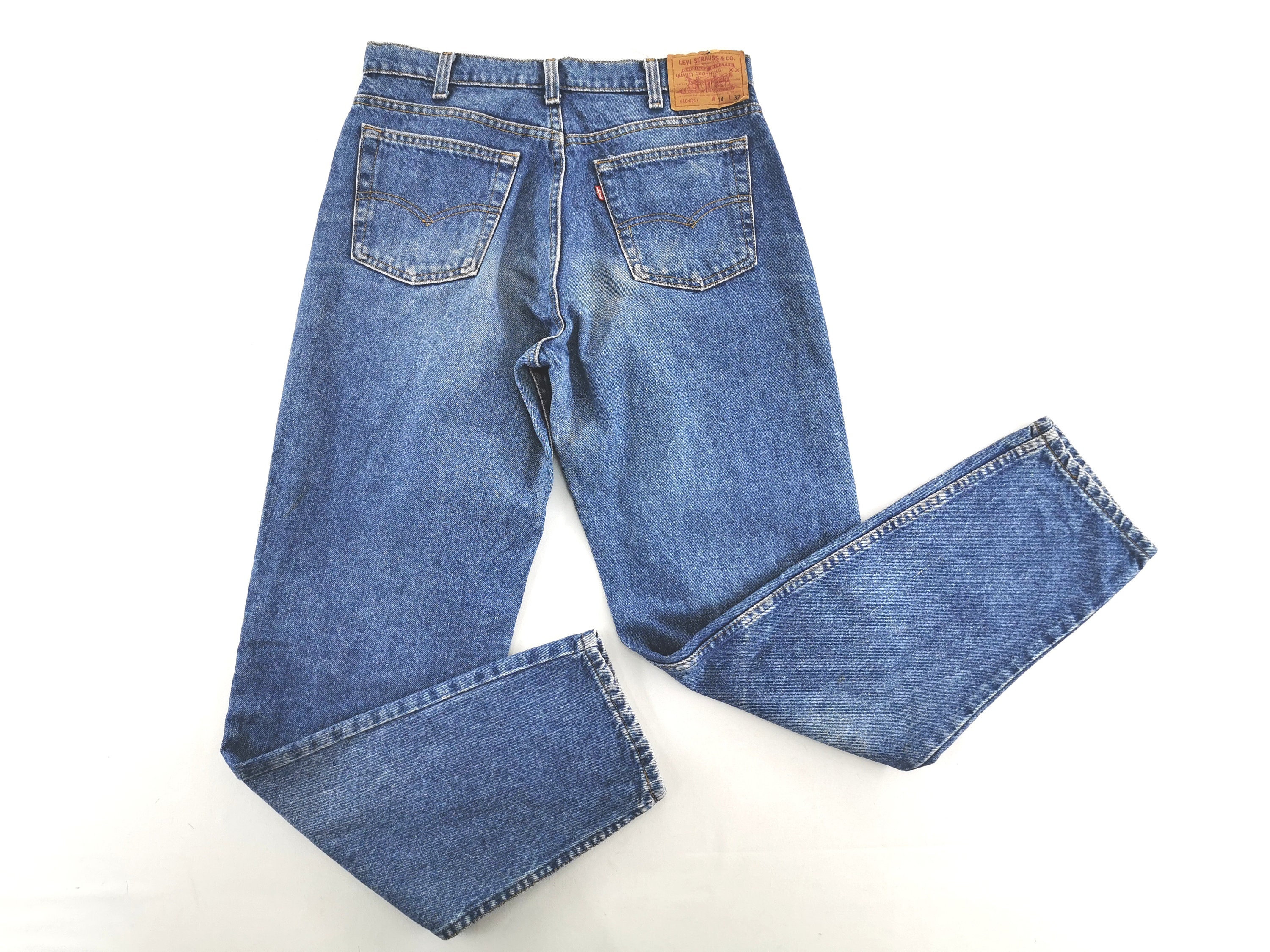 Levis 610-0217 Jeans Distressed Vintage Size 34 Levis 610-0217 - Etsy  Denmark