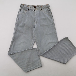 【achieve】 90s BLUE WAY denim pants Blue Way Japanese Indigo Denim Cargo Pants Jeans Trousers size W32