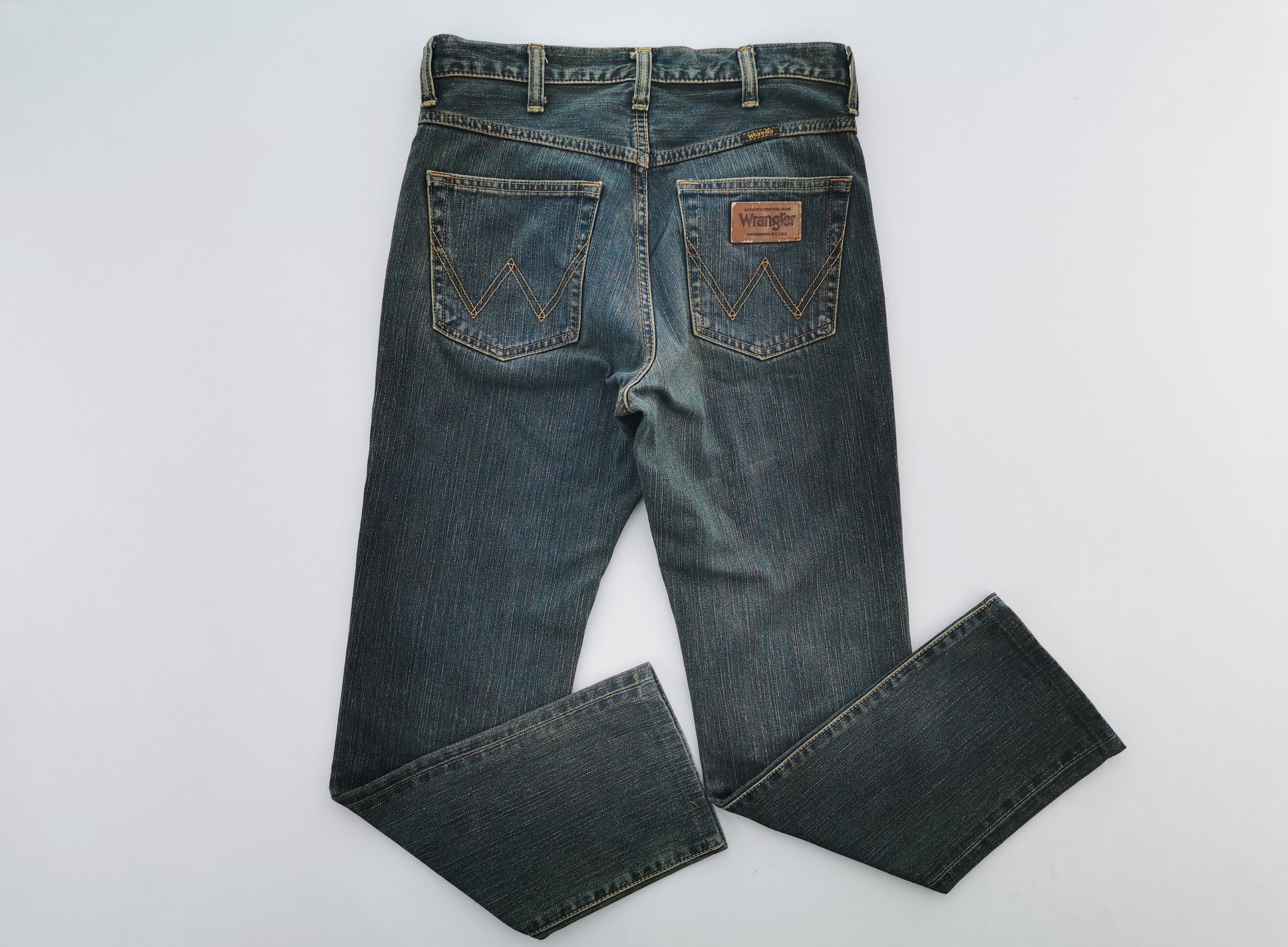 Wrangler Jeans Distressed Vintage Size 30 Wrangler Denim Pants - Etsy Hong  Kong