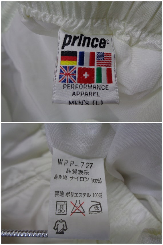 Prince Track Pants Vintage Size L Prince Tracksui… - image 7