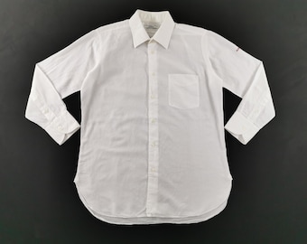 Christian Dior Shirt Vintage Monogram Button Down Shirt Size M