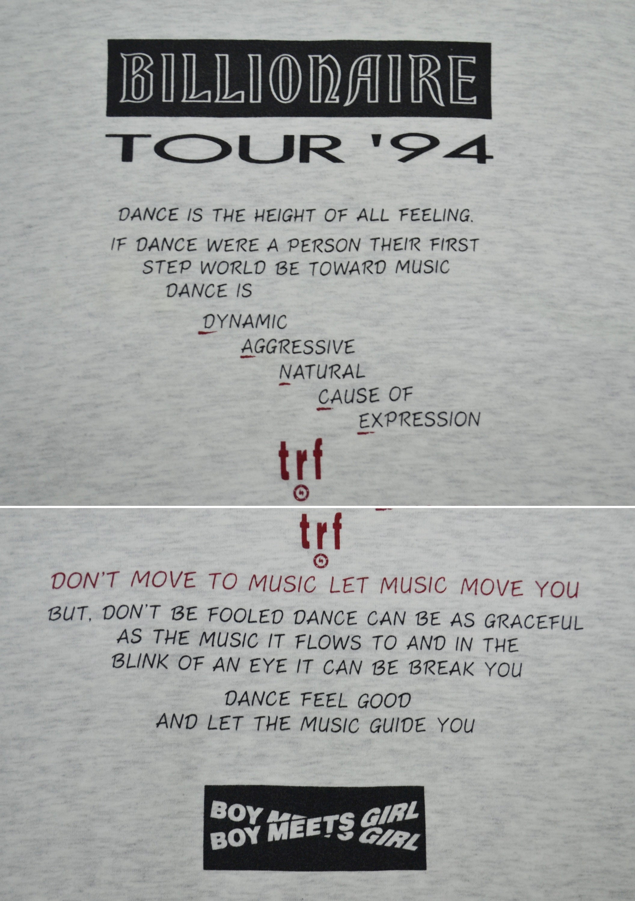 trf TOUR ’94 BILLIONAIRE [DVD] 中古 Amazon.co.jp: TRF TOUR '94 BILLIONAIRE~BOY MEETS GIRL~ [DVD] : TRF