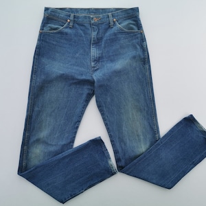 Wrangler Jeans Distressed Vintage Size 36 Wrangler Denim Pants Vintage Wrangler Denim Jeans Pants Size 36/37x37