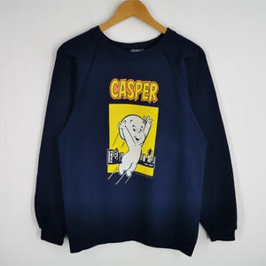 Casper sweater Vintage jaren 90 Casper cartoon sweater gemaakt in de VS, maat M