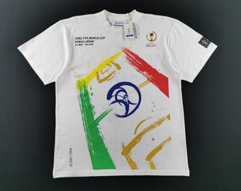 Fifa TM 1999 Korea Japan World Cup 2002 Promo T-shirt L - Etsy