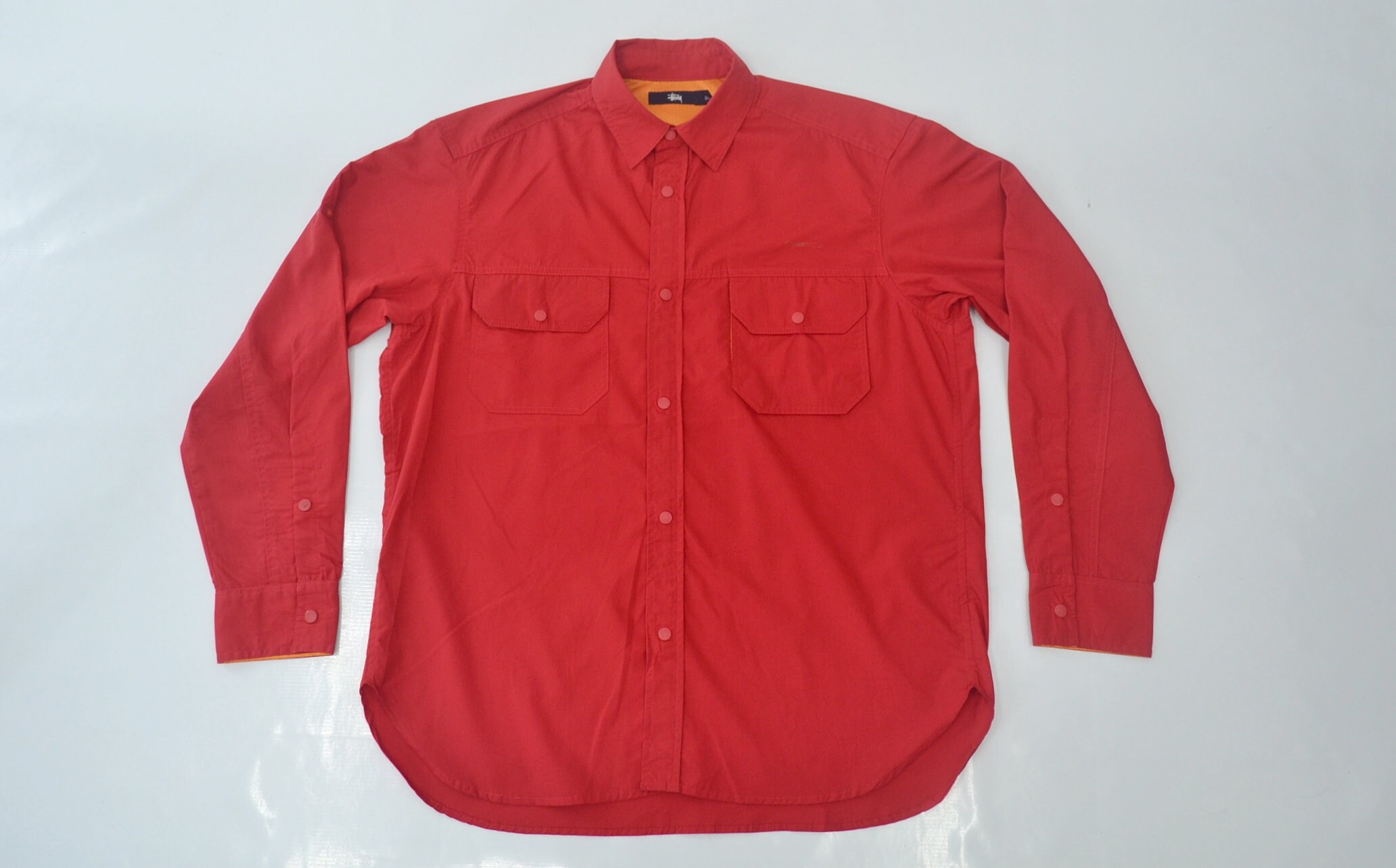 90s Stussy Button Up - Etsy