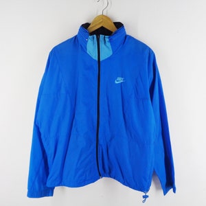 Nike Jacket Vintage Nike Windbreaker 90s Nike Swoosh Logo Windbreaker Jacket Size M