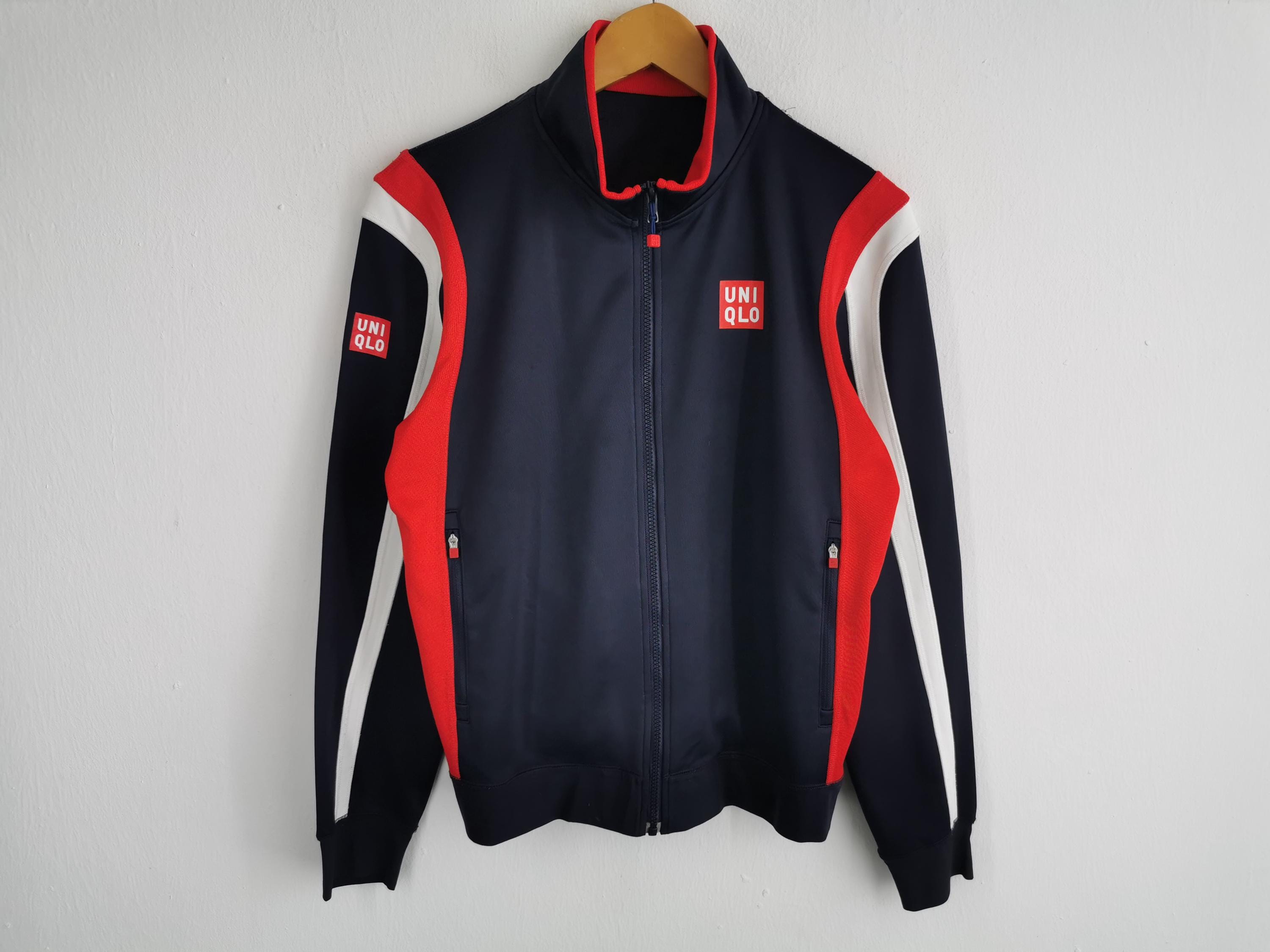 Uniqlo Jacket Uniqlo Novak Djokovic Tennis Track Top Multicolor