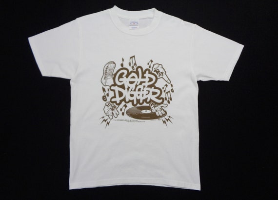 Gold Digger Shirt Gold Digger T Shirt Gold Digger Music Festival Made In USA Tee T Shirt Size M