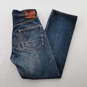 Evisu Jeans Vintage 90&#39;s Evisu Selvedge Denim Jeans Size 27/30x35