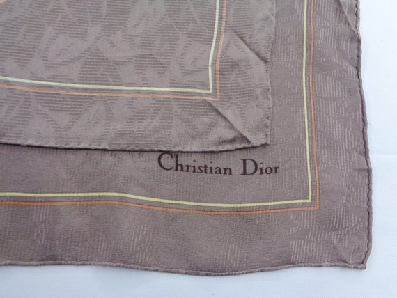 Christian Dior Scarf Vintage Christian Dior Silk … - image 3