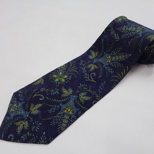 Christian Dior Tie Vintage Christian Dior Silk Necktie Christian Dior Made In France Designer Dress Silk Necktie